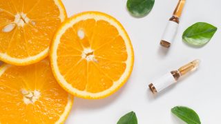 Vitamin ampule orange fruit Healthy Distributeur ingrédients nutraceutiques Unipex