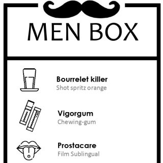 Fiches concepts Men Box unipex samrt distributeur ingredients spécialité nutraceutique