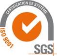iso 9001 sgs Distributeur ingrédients Unipex certification