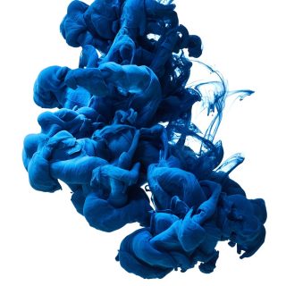 Splash blue ink unipex ditributeur ingrédients spécialité peinture bleue chimie